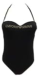  Emporio Armani Costume Intero Schwarz, Schwarz XS