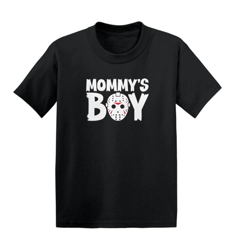 Jason Mask Voorhees Slasher Movie Parody Infant/Toddler Cotton Jersey T-Shirt (Black, 3T)