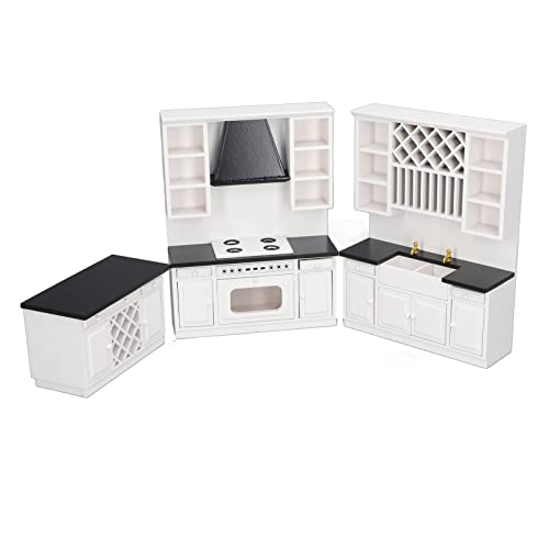 Dollhouse Kitchen Cabinet Set for Family Friends and Colleagues - Image 4