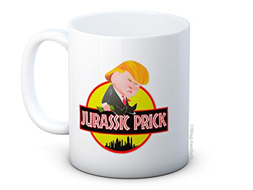 mug-tastic Jurassic piqueru00a0u0096u00a0Donald Trumpu00a0u0096u00a0Rude Funny Haute qualité Café Thé Mug