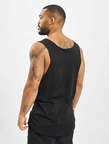 Urban Classics Heren Long Shaped Open Edge Loose Sport Tank Top - Image 3