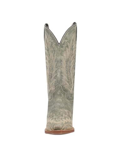 Laredo Green Emmylee Women's 12 inch Snip Toe Leather Boots 521592