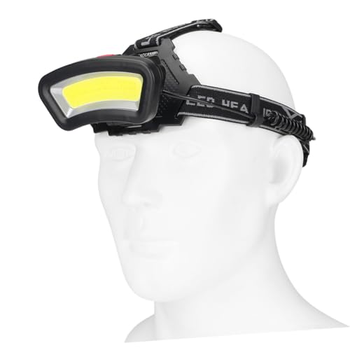 Lampe frontale LED rechargeable et légère avec bandeau réglable