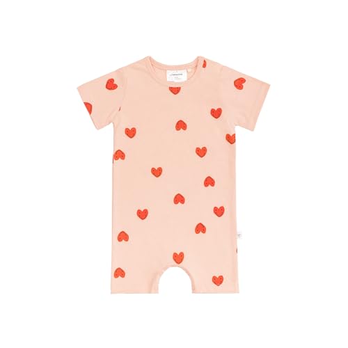 LÄSSIG Baby Jumpsuit kurzarm Schlafanzug aus Bio-Baumwolle GOTS...