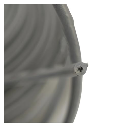 Accesorios universales para cortacésped: hilo de nylon con alambre de acero de 3 mm x 15 m, cuerda para máquina de poda miniatura 2