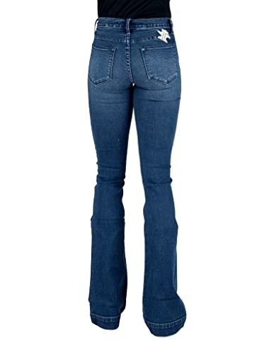 WOMENS TIN HAUL LOGO EMBROIDERY ABOVE BACK POCKET JEANS3