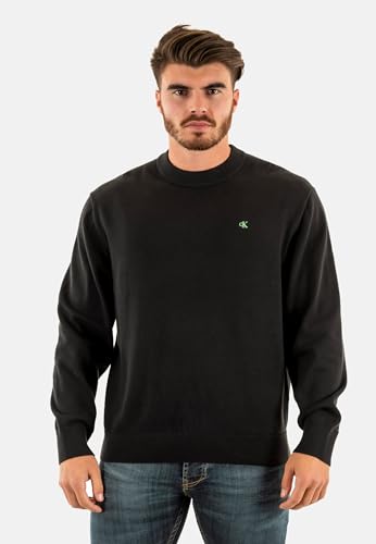 Calvin Klein Cotton Crewnk SWEA Schwarz M EU – Ansicht 3