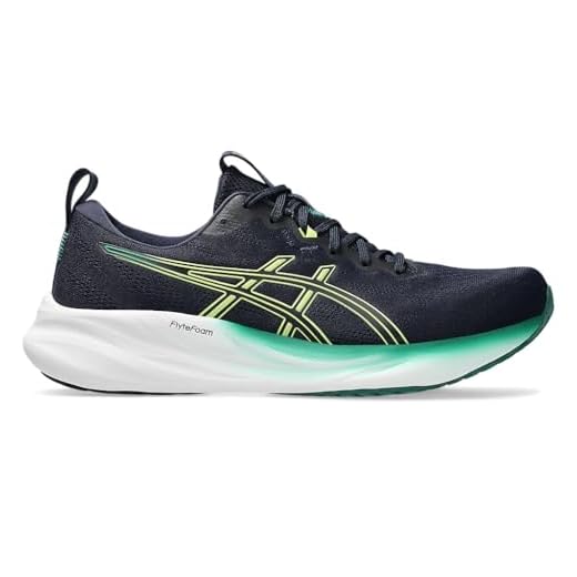 ASICS Gel-Pulse 16, Sneaker Hombre, Midnight/Lucid Yellow, 43.5 EU