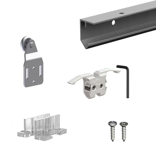 Système coulissant SLID'UP 120 pour 1 porte de placard - rail 1,5 m - 45 kg