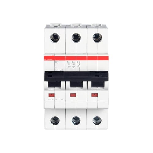 Disjoncteur miniature S200M S203M-D4 ABB triphasé courbe D 4A pour tableau électrique