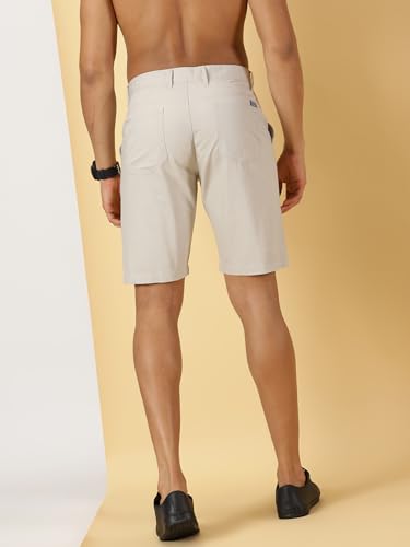 Image of Thomas Scott Men's | Solid | Chino Shorts | Regular Fit | Cotton Elastane | Above Knee | Casual Short