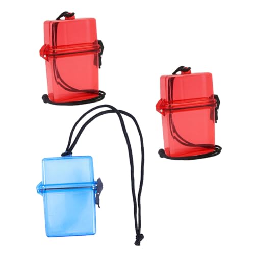 Boîte de scellage extérieure étanche 3 pièces pour écouteurs et rando camping