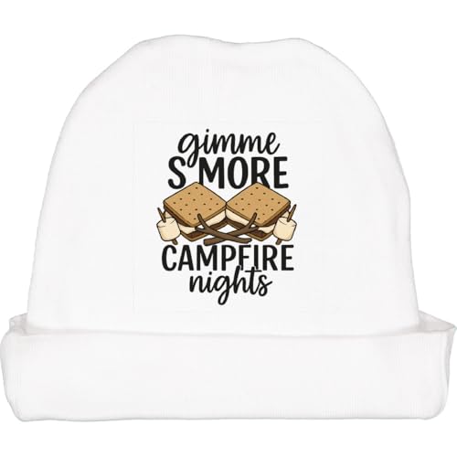 inktastic S'More Campfire Nights Baby Beanie Hat