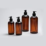 【Material PET ecológico】 La botella de bomba está hecha de plástico ecológico (PET) de alta calidad, duradero e inofensivo, lujoso y reutilizable, sin BPA.