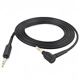 Rillpac WH1000XM3 Headphone Cable Replacement Aux WH1000XM Audio Cord Compatible with Sony WH-1000XM4 WH-1000XM5 MDR-100ABN WH-H900N WH-CH700N MDR-XB950B MDR-1000X MDR-1A Headphones (Black)