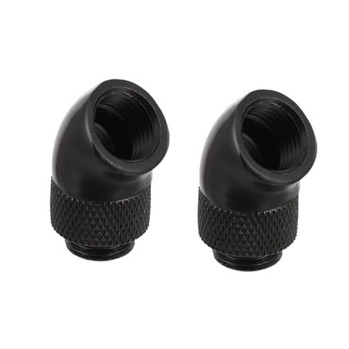 Lurrose 2piezas Giratorio De Accesorio Para Refrigeración Líquida Kit De Adaptadores