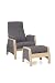Produktbild Atlantic Home Collection Nick Schaukelsessel mit Schaukelhocker
