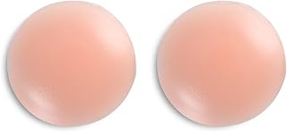 fshway Nipple Covers Reusable Comfortable & Natural Invisible Adhesive Silicone Pasties for Women,Round-Skin Nude-picture-28