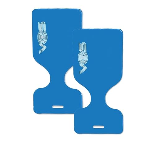 VOS Phoenix Water Solid Saddle Floats for Adults and Kids -2 Pc Pack| Ultra Buoyant, Comfortable Floating Seats for Pool, Beaches, Lakes, Water Parks (Capri Blue)