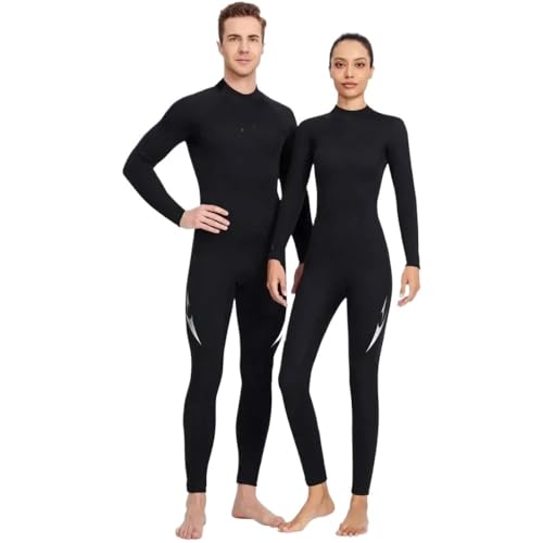 Combinaison de plongée 3mm chaude avec fermeture éclair dorsale - 2