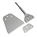 Floor Chisel Bit, Ultra Thin 5inch Tile Removal Chisel Spring Steel Duty for Grout