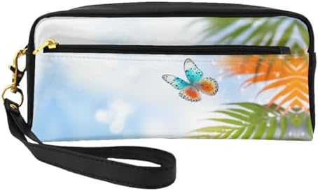 butterflies under the sunshine Versatile Travel Makeup Bag - Double-Sided Print, Ultra-Soft PU Leather Cosmetic Organizer for Women, Mothers Day Gifts & Teacher Appreciation image 5