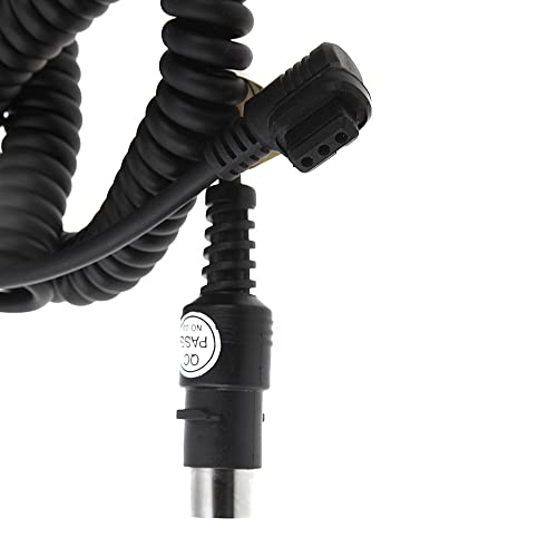 Jethrora Cabo C para conexão do Flash Power Pack PB820 PB960 e Speedlite