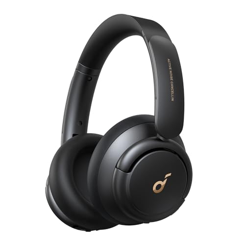 soundcore Life Q30 by Anker, Hybrid Active Noise Cancelling Headphones with Multiple Modes, Hi-Res Sound, Custom EQ via App, 50H Playtime, Comfortable Fit, Bluetooth, Multipoint Connection B