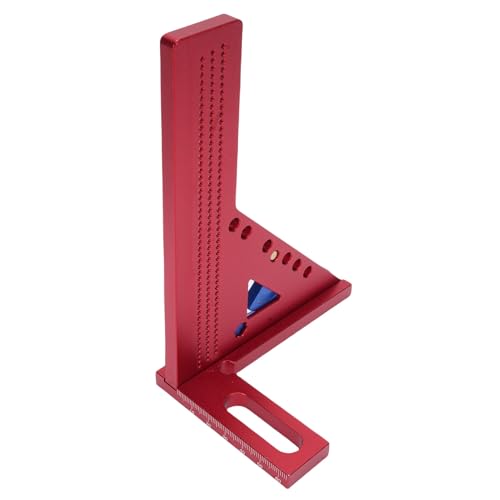 Regla medidora de ángulos múltiple aluminio ajustable 165mm miniatura 7