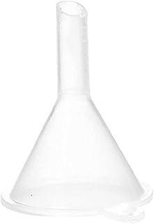 U-K Plastic Funnel Small Mini Liquid Filing Kitchen Clear Funnels for Perfume Essential Bottle Practical Processed