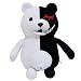 LXYY Schwarz 25 cm Kawaii Plüschtiere Anime Danganronpa Kawaii Raumdekor Cartoon Puppe Niedliche Monokuma Teddybär Spielzeug Für Kinder Geschenk