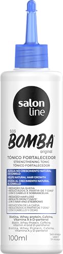 Salon Line SOS Bomba Accelerated Growth Strengthening Tonic Hair and Eyebrows100ml