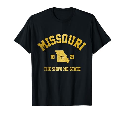 Missouri The Show Me State Vintage Pride T-Shirt