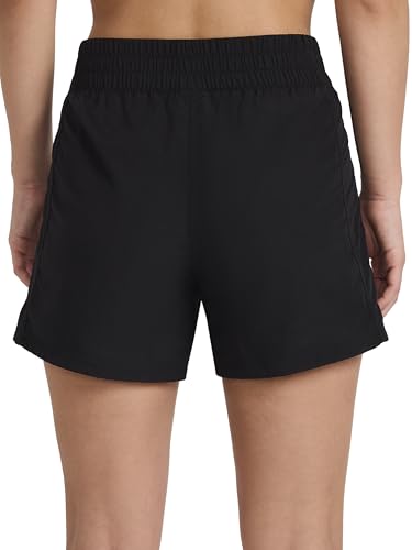 Reebok Women’s Marathoner Track 4.5” Short, Standard Fit, Lightweight Poly Fabric, Black, Medium - image 2