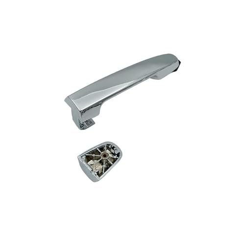 FESFOC Outer Door Exterior Handle for Chrome Front&Rear Open Catcher for Toyota for Corolla for vigo 2003-2014 Yaris(No keyhoel 1pc)