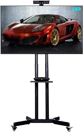 Soporte móvil para TV con ruedas y ajuste flexible miniatura 1