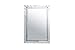 ACME Nysa Accent Mirror (Wall) - 97386 - Mirrored