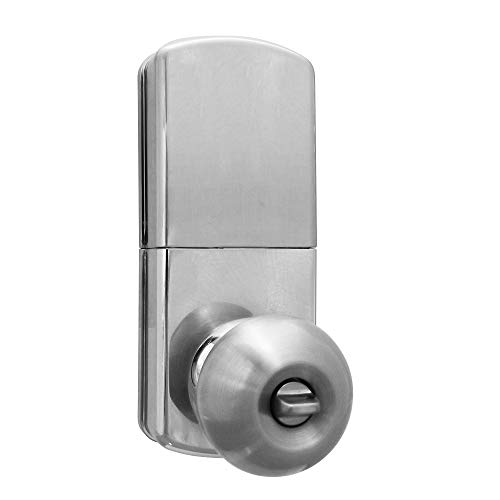 Milocks Dkk-02Sn Indoor Electronic Touchpad Keyless Entry Door Lock, Satin Nickel #TOP2