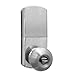 MiLocks DKK-02SN Indoor Electronic Touchpad Keyless Entry Door Lock, Satin Nickel
