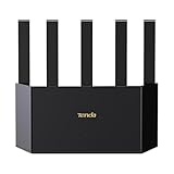 Tenda BE3600 Dual Band WiFi 7 Router (RE3L)– 3x1G Ports, Easy Setup, Security Protect, Parental Control, Access Point Mode, Vertical Design, MLO, VPN, NFC