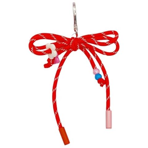 QIYUDUOLA Elegant Nylon Woven Keyring Colorful Nylon Braided Rope Keychain Stylish Braided Lanyard Key Holder Accessory Cover