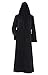 LHJ Men Tunic Hooded Robe Halloween Cosplay Costume Robe Cloak Cape