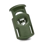 Facile à utiliser : nos bloque-cordons plats sont conçus pour garantir une prise ferme et une pression facile des doigts. Il suffit d'appuyer sur le verrou du cordon pour enfiler la corde à travers le trou et ajuster à la longueur souhaitée