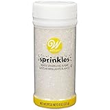 Wilton White Sparkling Sugar, 8 oz.