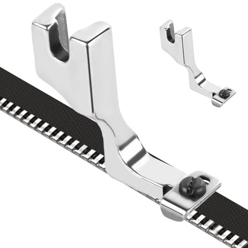 Prensatela guía para cremallera invisible ajustable miniatura 4