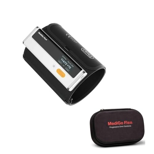 Image of CardioCheck Duo 2-in-1 Digital Blood Pressure Monitor with Smart Display| Portable Carry Case | Automatic Upper Arm BP Checking Device for Home & Travel Use