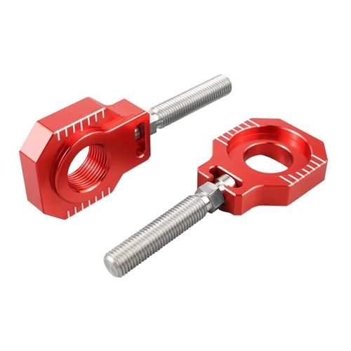 Bloques de eje trasero GasGas EC 125-300 en aluminio anodizado para un ajuste de cadena premium 7