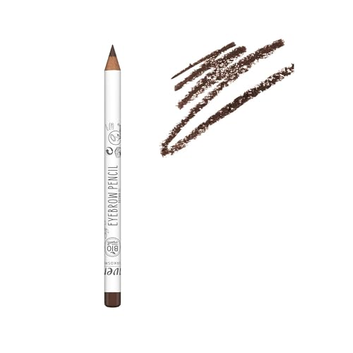 lavera Augenbrauenstift - Brown 01 - Naturkosmetik - Für definierte Augenbrauen - Frei von Silikonen - Frei von Mineralöl - Vegan - Bio Jojobaöl & Bio Sheabutter - 1,14g