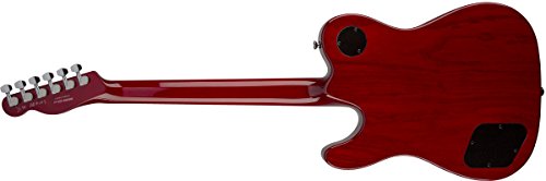 Fender Jim Adkins Signature Series Ja-90 Telecaster Thinline - Laurel Fingerboard - Crimson Red Transparent #TOP1