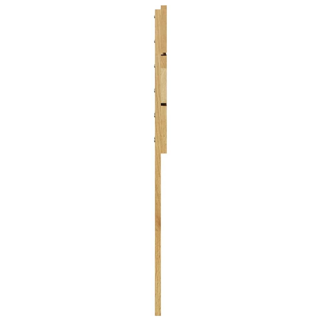 851977 Testiera 120 cm in Legno Massello di Rovere Testata in Legno,Testata Letto Matrimoniale Muebles Dormitorio Spalliera Letto Testiere per Letto Matrimoniale
